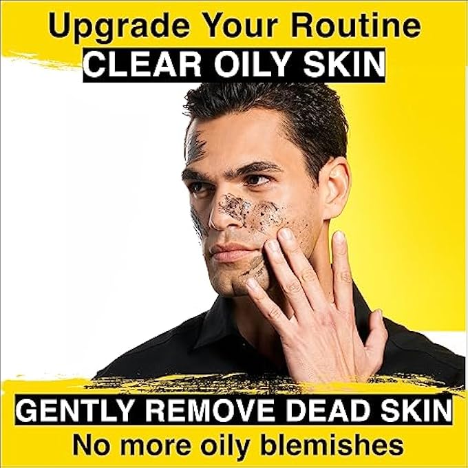 LUMIN - SMOOTH OPERATOR DETOX TRIO - MEN'S SKINCARE KIT, INCLUDES: CHARCOAL FACE WASH DAILY DETOX, CHARCOAL SCRUB DEEP DETOX & DAILY FACE MOISTURIZER, SUITABLE FOR ALL SKIN TYPES, TWO MONTH SUPPLY - Image 4